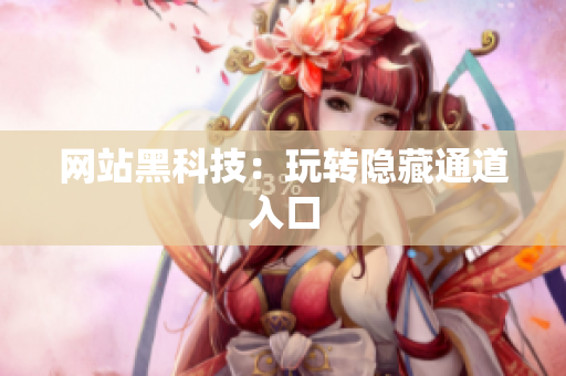 网站黑科技：玩转隐藏通道入口