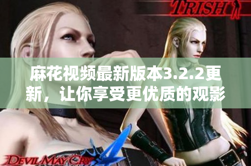 麻花视频最新版本3.2.2更新，让你享受更优质的观影体验