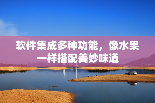 软件集成多种功能，像水果一样搭配美妙味道