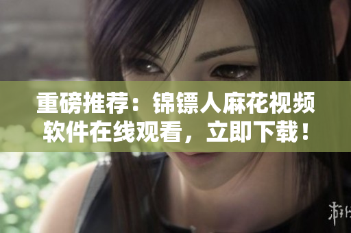 重磅推荐：锦镖人麻花视频软件在线观看，立即下载！