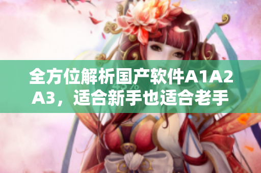 全方位解析国产软件A1A2A3，适合新手也适合老手