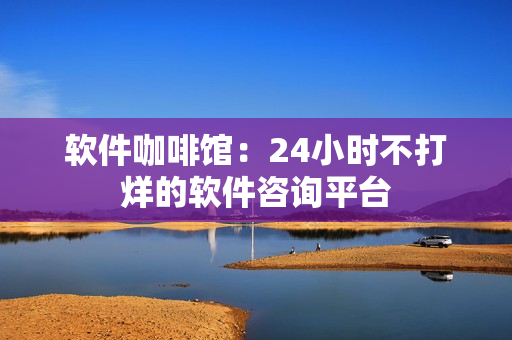 软件咖啡馆：24小时不打烊的软件咨询平台