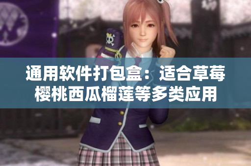 通用软件打包盒：适合草莓樱桃西瓜榴莲等多类应用