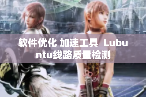 软件优化 加速工具  Lubuntu线路质量检测