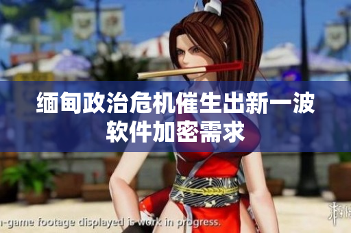 缅甸政治危机催生出新一波软件加密需求