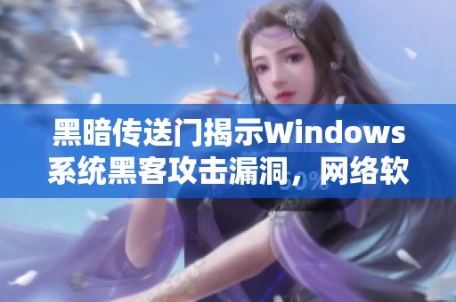黑暗传送门揭示Windows系统黑客攻击漏洞，网络软件也面临危机