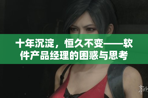 十年沉淀，恒久不变——软件产品经理的困惑与思考
