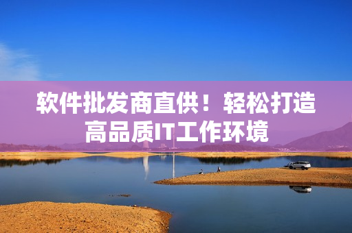 软件批发商直供！轻松打造高品质IT工作环境