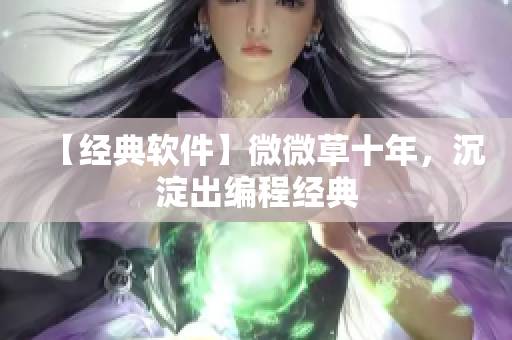 【经典软件】微微草十年，沉淀出编程经典