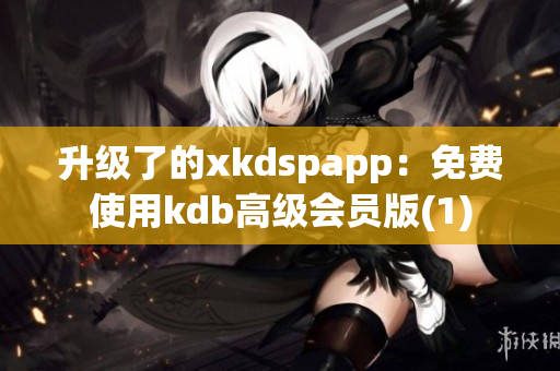 升级了的xkdspapp：免费使用kdb高级会员版(1)