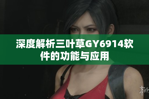深度解析三叶草GY6914软件的功能与应用