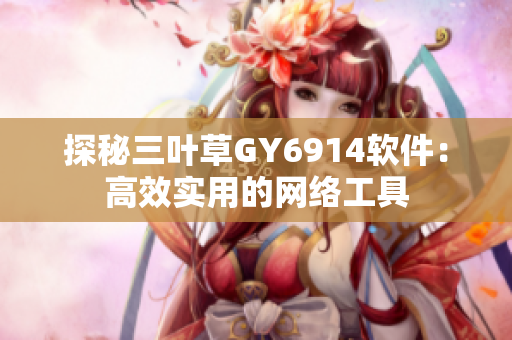 探秘三叶草GY6914软件：高效实用的网络工具
