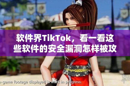 软件界TikTok，看一看这些软件的安全漏洞怎样被攻破