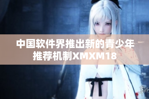 中国软件界推出新的青少年推荐机制XMXM18