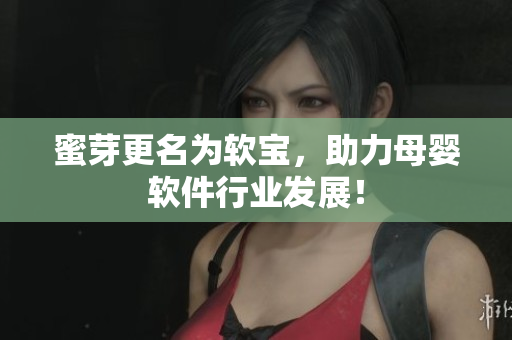蜜芽更名为软宝，助力母婴软件行业发展！