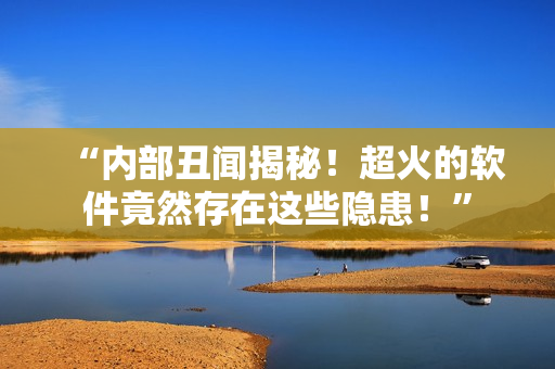 “内部丑闻揭秘！超火的软件竟然存在这些隐患！”