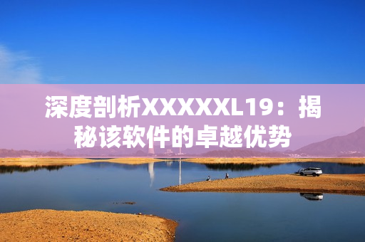 深度剖析XXXXXL19：揭秘该软件的卓越优势