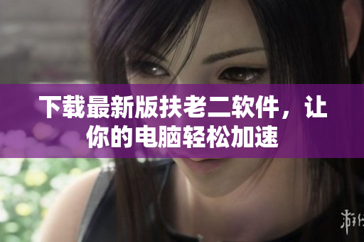 下载最新版扶老二软件，让你的电脑轻松加速