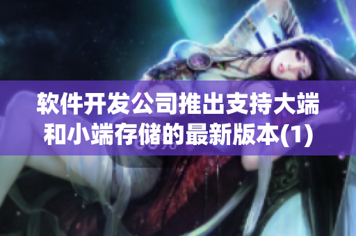 软件开发公司推出支持大端和小端存储的最新版本(1)