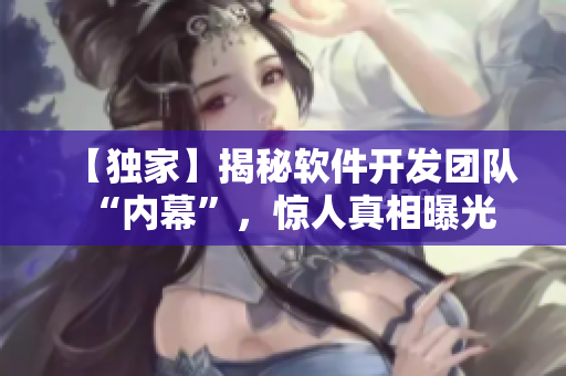 【独家】揭秘软件开发团队“内幕”，惊人真相曝光
