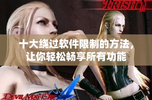 十大绕过软件限制的方法，让你轻松畅享所有功能