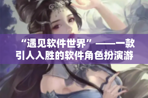 “遇见软件世界”——一款引人入胜的软件角色扮演游戏