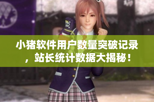 小猪软件用户数量突破记录，站长统计数据大揭秘！