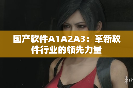 国产软件A1A2A3：革新软件行业的领先力量