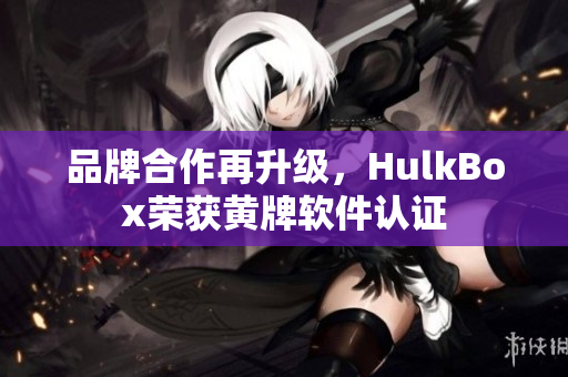 品牌合作再升级，HulkBox荣获黄牌软件认证