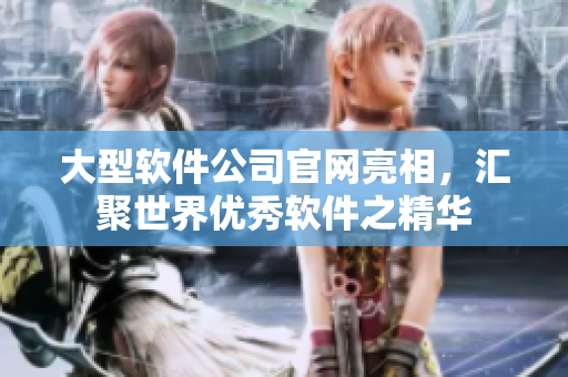 大型软件公司官网亮相，汇聚世界优秀软件之精华
