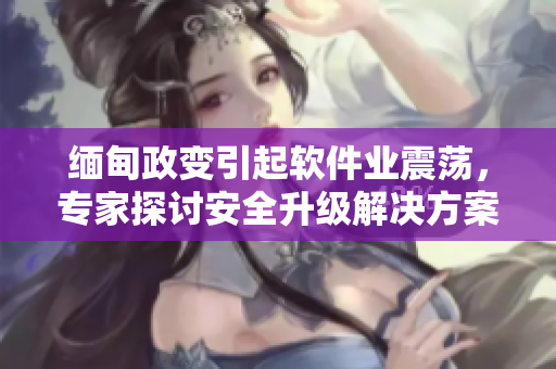 缅甸政变引起软件业震荡，专家探讨安全升级解决方案