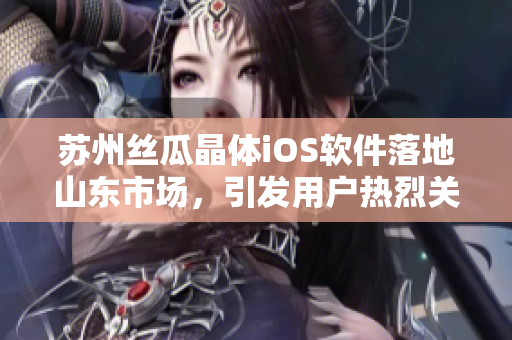 苏州丝瓜晶体iOS软件落地山东市场，引发用户热烈关注