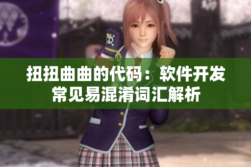 扭扭曲曲的代码：软件开发常见易混淆词汇解析