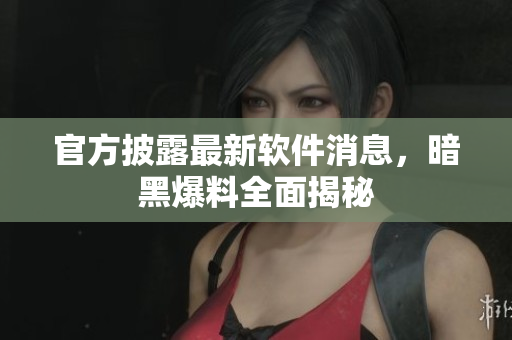 官方披露最新软件消息，暗黑爆料全面揭秘