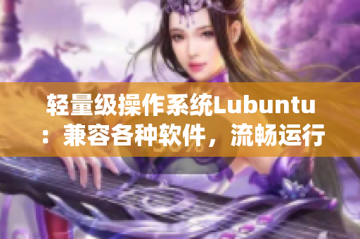 轻量级操作系统Lubuntu：兼容各种软件，流畅运行