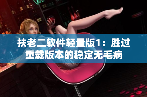 扶老二软件轻量版1：胜过重载版本的稳定无毛病