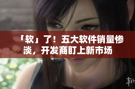 「软」了！五大软件销量惨淡，开发商盯上新市场