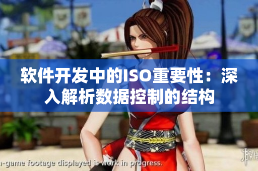 软件开发中的ISO重要性：深入解析数据控制的结构