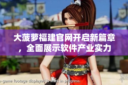 大菠萝福建官网开启新篇章，全面展示软件产业实力