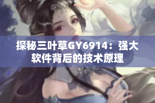 探秘三叶草GY6914：强大软件背后的技术原理
