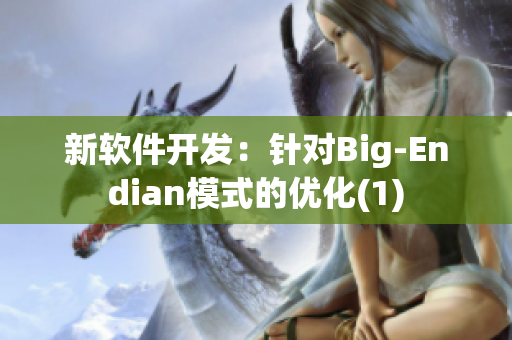 新软件开发：针对Big-Endian模式的优化(1)