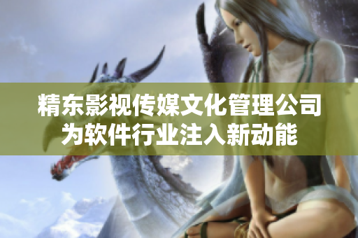 精东影视传媒文化管理公司为软件行业注入新动能