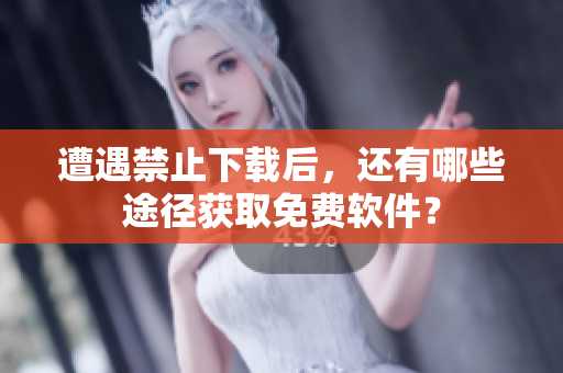 遭遇禁止下载后，还有哪些途径获取免费软件？