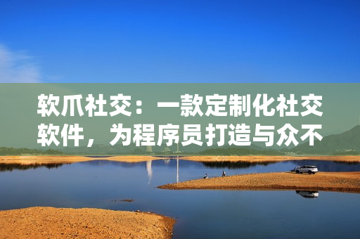 软爪社交：一款定制化社交软件，为程序员打造与众不同的交友平台。