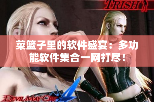 菜篮子里的软件盛宴：多功能软件集合一网打尽！