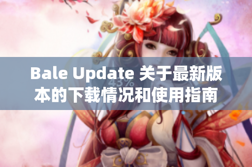 Bale Update 关于最新版本的下载情况和使用指南