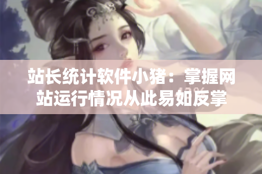 站长统计软件小猪：掌握网站运行情况从此易如反掌
