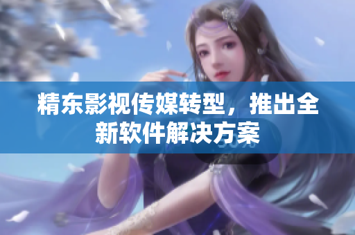 精东影视传媒转型，推出全新软件解决方案