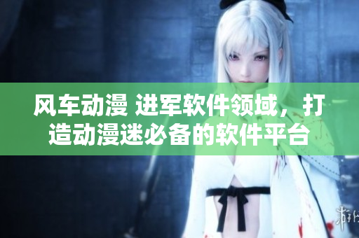 风车动漫 进军软件领域，打造动漫迷必备的软件平台