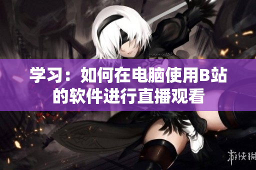 学习：如何在电脑使用B站的软件进行直播观看